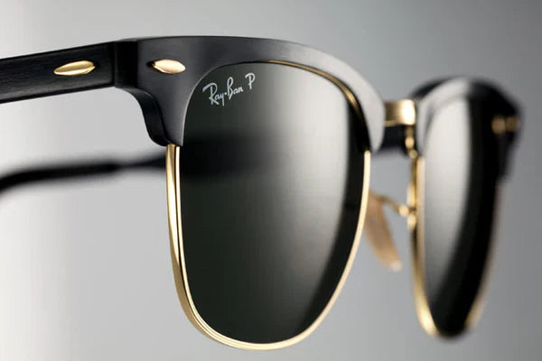 RB New Stylish Black & Gold 3016 Sunglass For Unisex